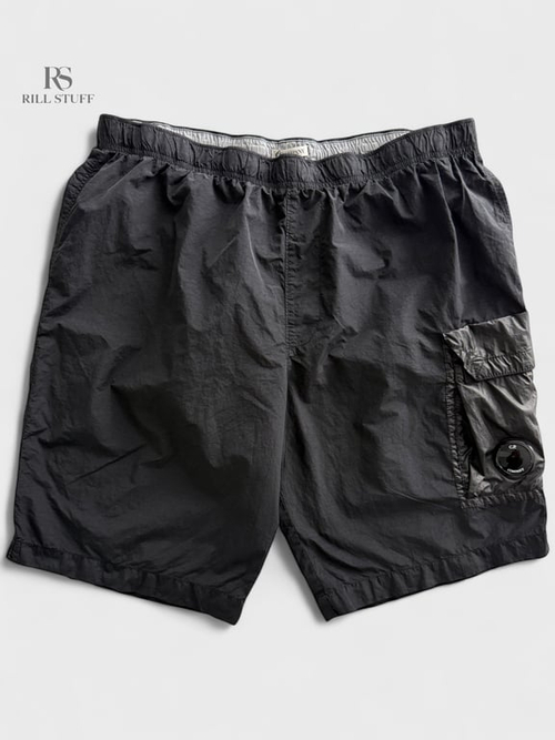 Шорты-карго C.P. Company Flatt Nylon Mixed Cargo "Oceana - Blue"