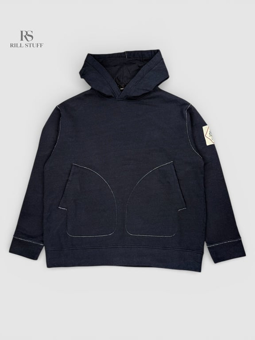 Худи C.P. Company Indigo Fleece Hooded Sweatshirt 'Indigo'