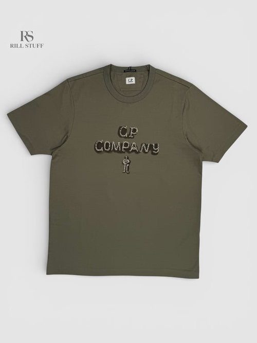 Футболка C.P. Company Mercerized Jersey Logo T-Shirt