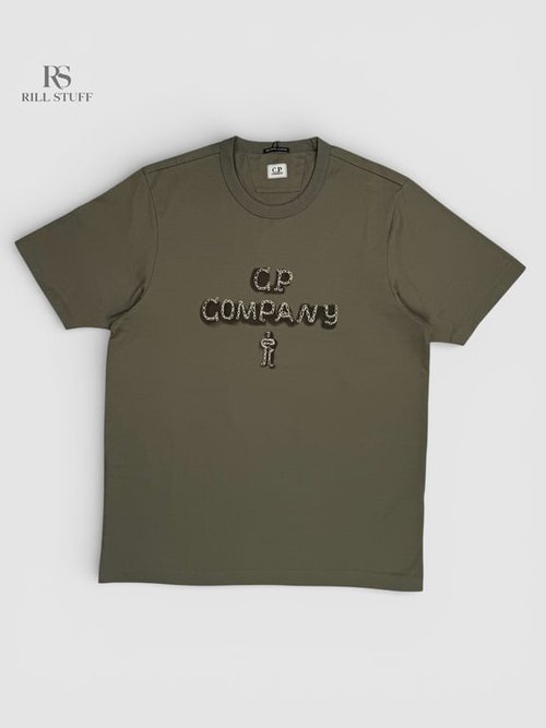 Футболка C.P. Company Mercerized Jersey Logo T-Shirt