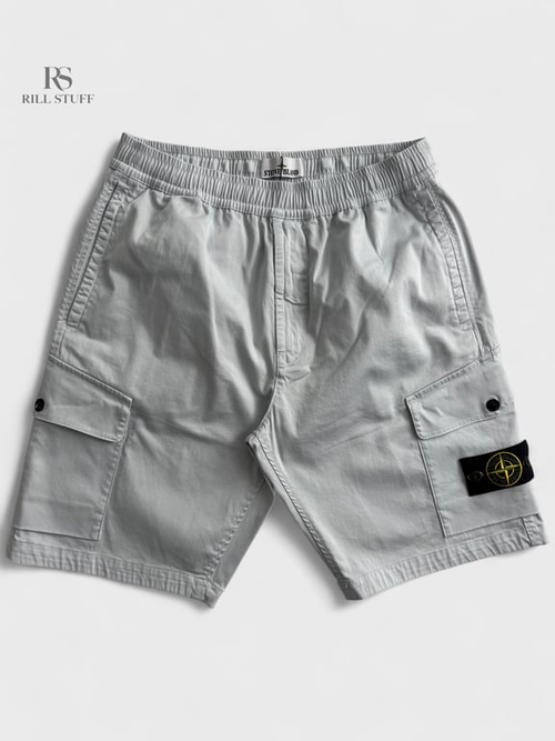 Шорты Stone Island Organic Stretch Cotton 