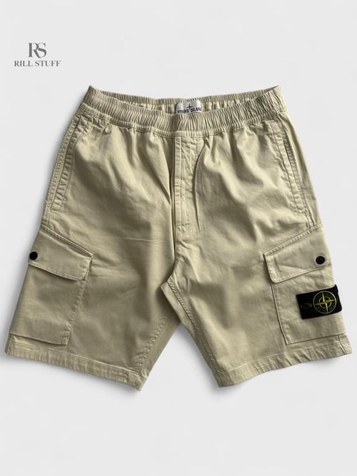 Шорты Stone Island Organic Stretch Cotton 