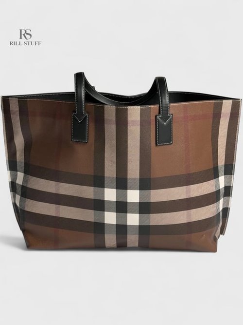 Сумка Burberry Medium Check Tote 'Dark Birch Brown'