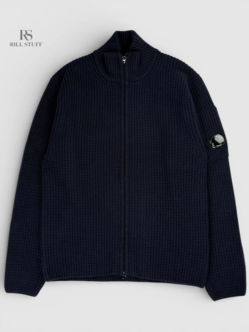 Свитер C.P. Company Lambswool GRS Full Zip Sweater