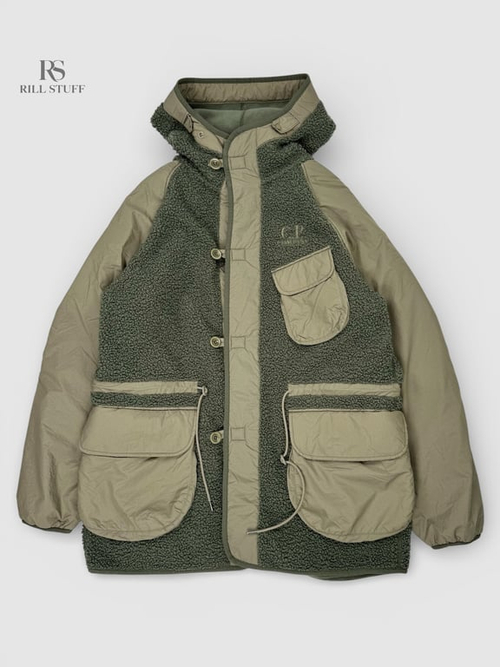 Куртка C.P. Company Polar Shell Mixed Hooded Parka