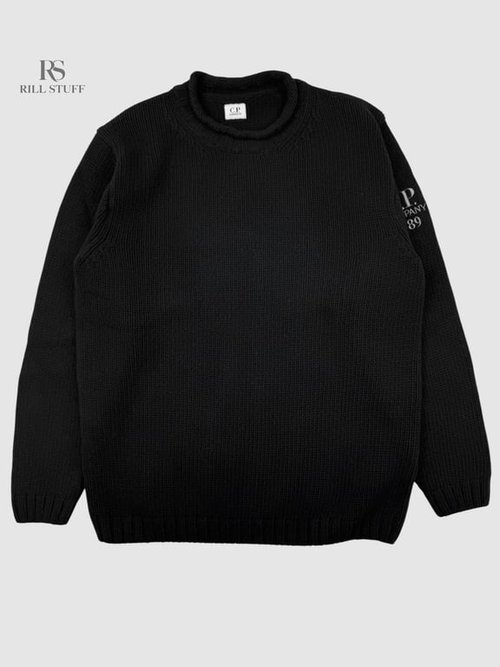 Свитер C.P. Company Lambswool Logo Knit Sweater