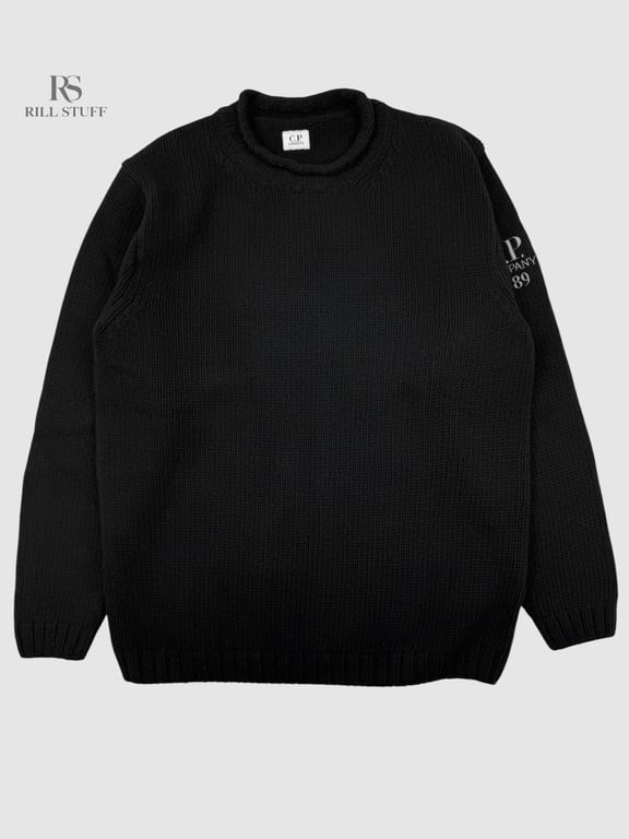 Свитер C.P. Company Lambswool Logo Knit Sweater