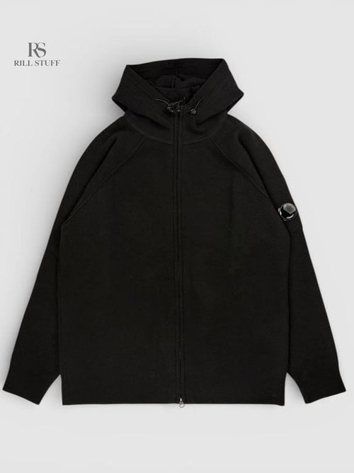 Свитер C.P. Company Lambswool GRS Hooded Full Zip Sweater