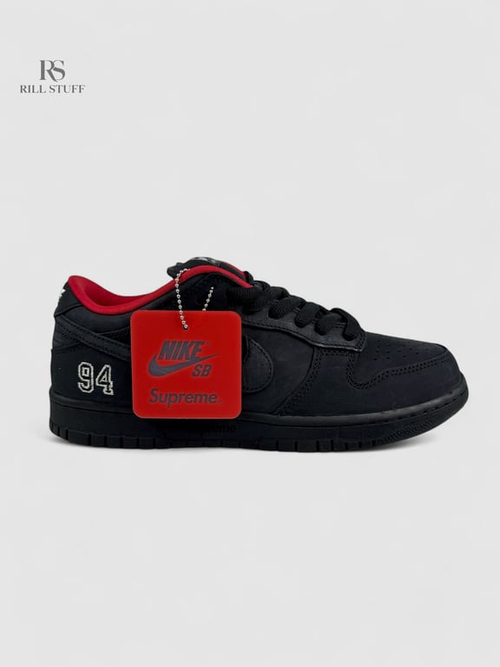 Кроссовки Nike x Supreme SB Dunk Low 'Black'