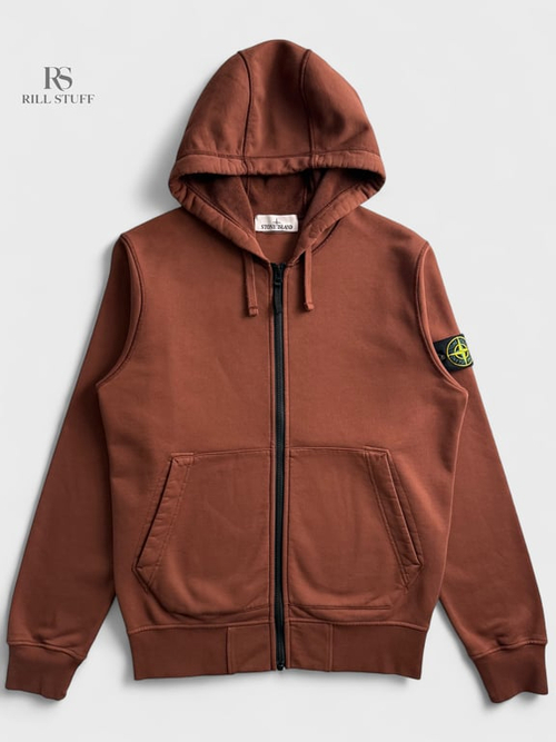Худи на замке Stone Island