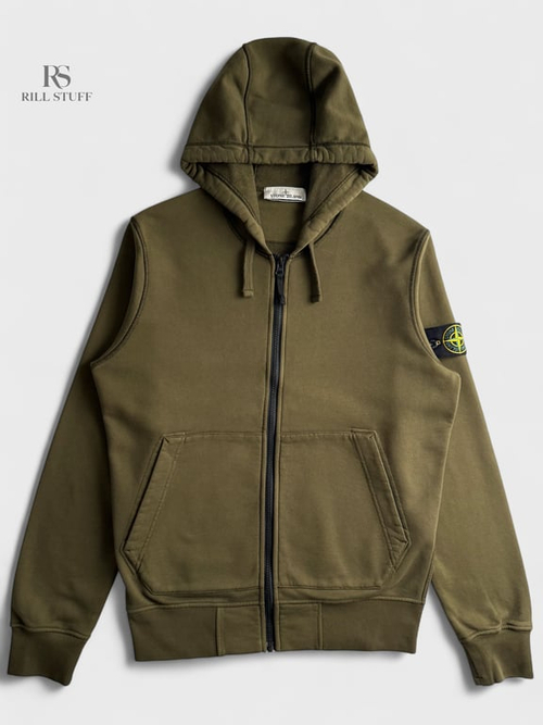 Худи на замке Stone Island