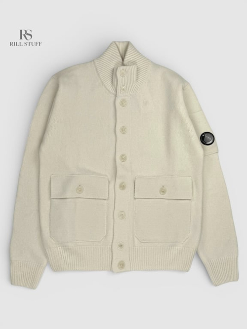 Кардиган C.P. Company Lambswool GRS High Neck Cardigan