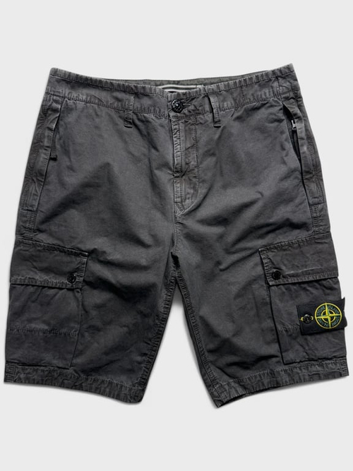 Шорты с карманами на молнии Stone Island 'OLD' EFFECT