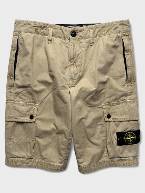 Шорты с карманами на молнии Stone Island 'OLD' EFFECT