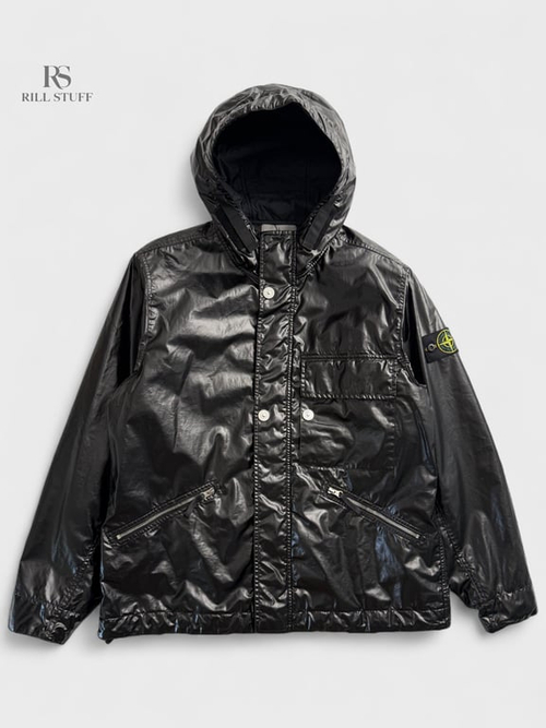 Мужская куртка парка Stone Island Mussola Gommata-TC
