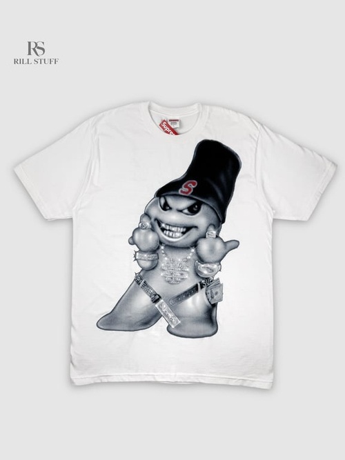 Футболка Supreme Snowman Tee 'White'