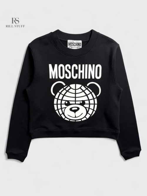 Moschino Logo Print Hoodie