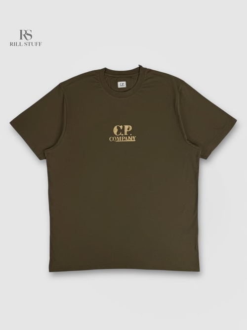 Футболка C.P. Company 30/1 Jersey Graphic Logo T-Shirt