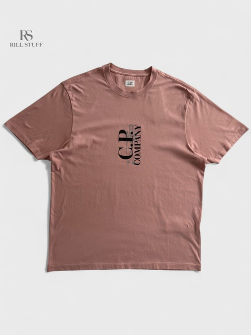 Футболка C.P. Company Jersey Vertical Logo