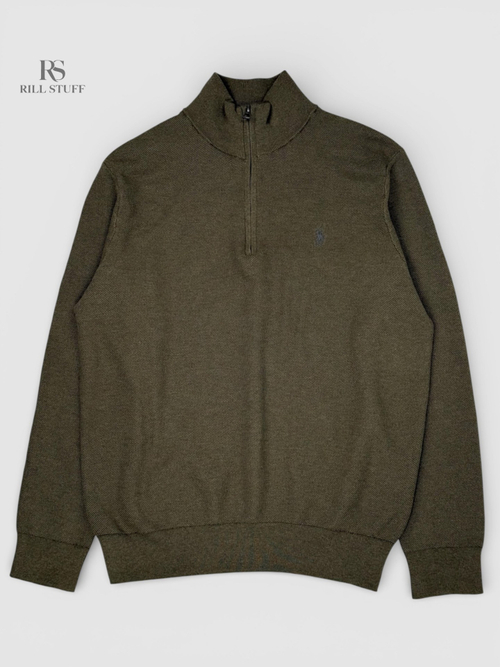 Джемпер Polo Ralph Lauren Cotton Half-Zip Sweater