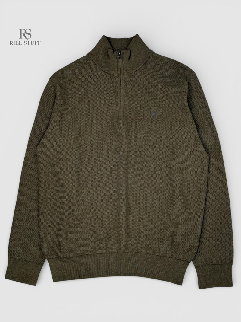 Джемпер Polo Ralph Lauren Cotton Half-Zip Sweater