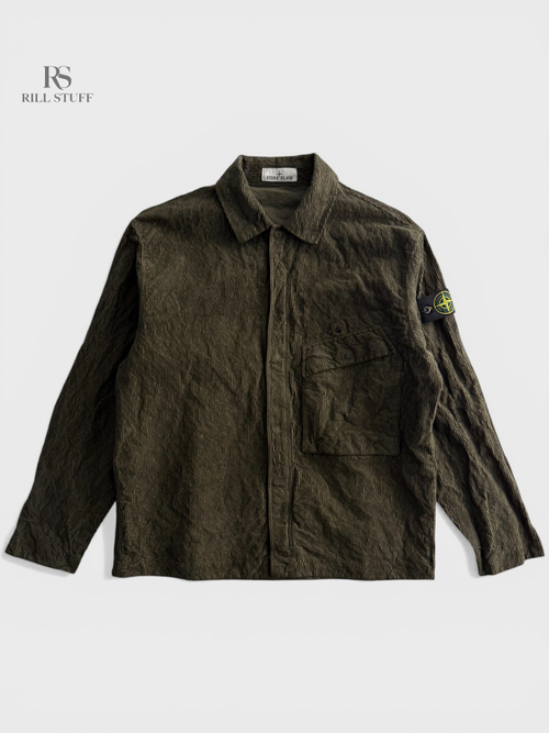 Вельветовая рубашка-овершот Stone Island 