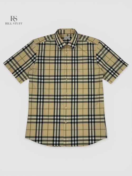 Рубашка Burberry Shefford Check Stretch Cotton Poplin Shirt