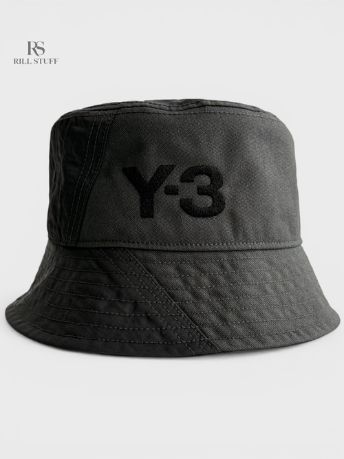 Панама Y-3 Bucket Hat 'Dark Grey Heather'