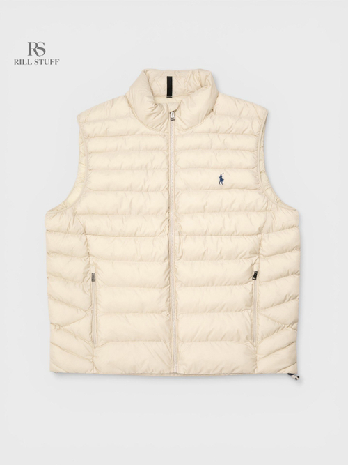 Жилет Polo Ralph Lauren Zipped Logo Waistcoat 'Beige'