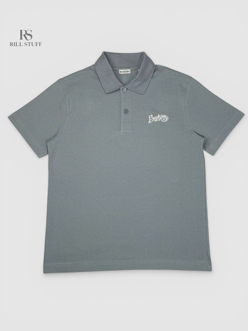 Поло Burberry Piquet Polo Shirt 'Midnight Blue'