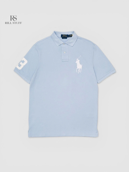 Поло Polo Ralph Lauren Classic Fit Big Pony Polo Shirt 'Light Blue'