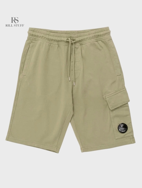 Шорты C.P. Company Light Fleece Cargo Lens Sweatshorts 
