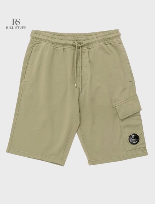 Шорты C.P. Company Light Fleece Cargo Lens Sweatshorts