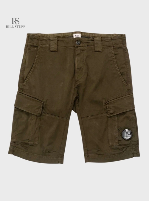Шорты C.P. Company Stretch Sateen Cargo Lens Shorts
