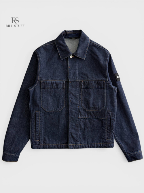 Джинсовая куртка Stone Island Ultra Bleached Denim Jacket