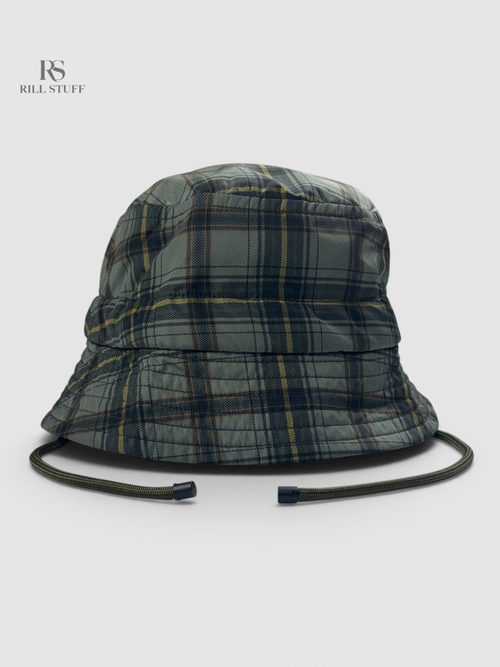Панама Dries Van Noten Checked Shell Hat