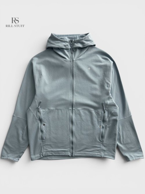 Худи на молнии Stone Island Stellina