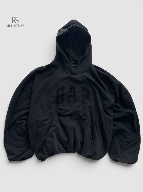 Худи Yeezy x GAP by Balenciaga Dove Hoodie 'Washed Black'