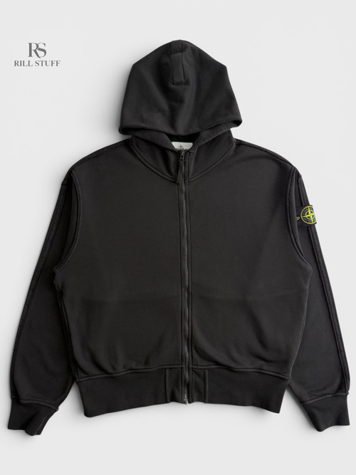 Худи на замке Stone Island 