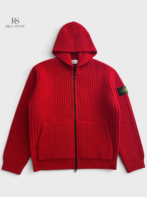 Кардиган Stone Island Wool and Cashmere 
