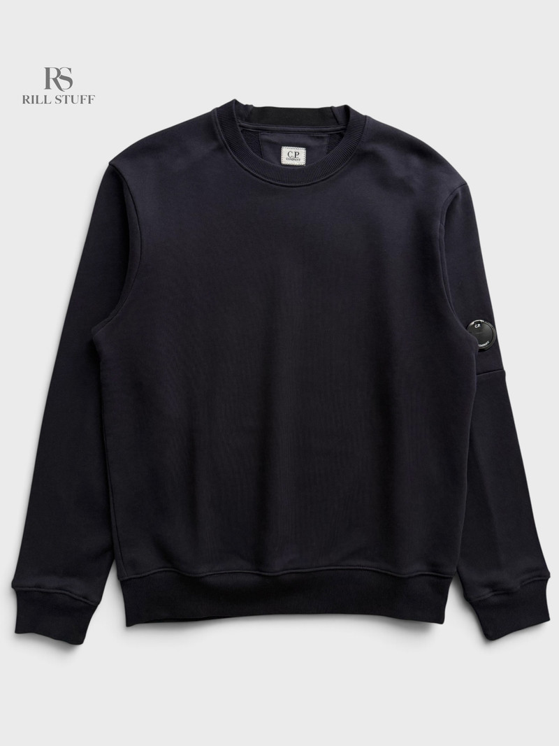 Свитшот C.P. Company Goggle Lens Sweatshirt темно-синий