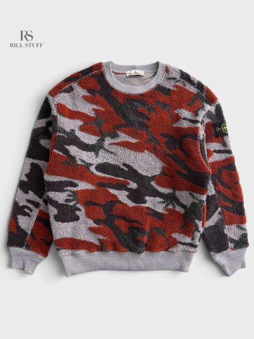 Свитшот Stone Island Brushed Cotton Fleece 