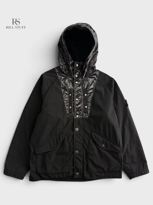 Куртка Stone Island Nylon Panama Hooded Jacket 'Black'