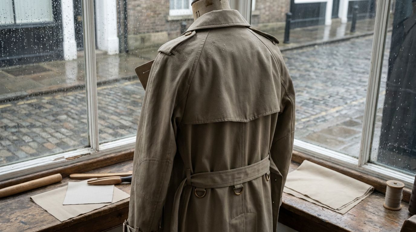 Burberry до клетки: тренч как машина против дождя